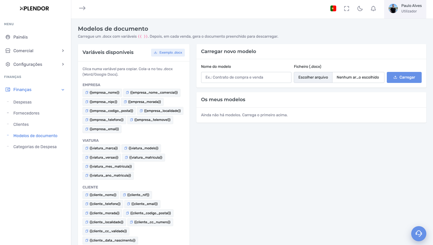 Módulo Documentos